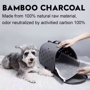 Coussinets pour chiots Carbon Premium, coussinets absorbants pour chiens, charbon actif pour contrôler les odeurs, noyau en gel polymère super absorbant, conception à 5 couches - Product Image 6