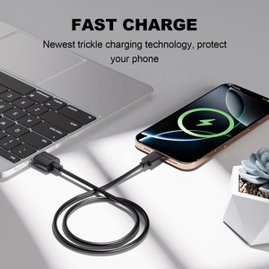 Cable de Datos USB a Tipo-C ESEEKGO G-02AB 3A de Carga Rápida, 1M 3.3FT, Negro, Cargador USB-A a USB-C para Teléfonos Celulares y Dispositivos Digitales - Product Image 5