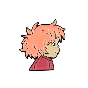 <span class=keywords><strong>Personaggi</strong></span> dei cartoni animati anime <span class=keywords><strong>giapponesi</strong></span> intorno al distintivo di metallo spaventapasseri Totoro spilla accessori per borse in lega di olio - Product Image 4