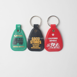 Phía Tây yên thẻ chìa khóa acrylic nhựa Carabiner Keychain với UV in ấn - Product Image 1