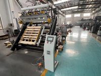 Ligne de production automatique de palettes en bois européennes ZZCHRYSO, capacité de 35 à 75 pièces/heure, avec contrôle PLC et écran tactile