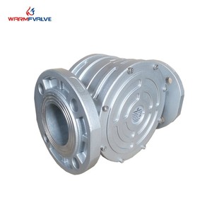 Vanne à gaz WFM65/F <span class=keywords><strong>DN65</strong></span>/F PN16 à raccordement à bride en alliage d'aluminium moulé par gravité, pièces de chaudière GPL, filtre purificateur 50m - Product Image 1