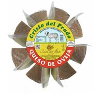 Cristo Del Prado, fromage de brebis semi-ferme, en tranche, pasteurisé, Quesos, produits laitiers en gros, boîtes en vrac 430g