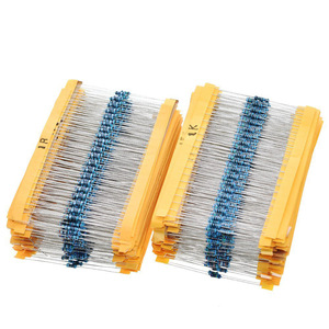 300 600 1460 PCS/lot 1/4W résistance 1% 30 types chaque valeur résistance à Film métallique Kit d'assortiment résistances 100R 1K 47K 10K 100K <span class=keywords><strong>4K7</strong></span> - Product Image 2