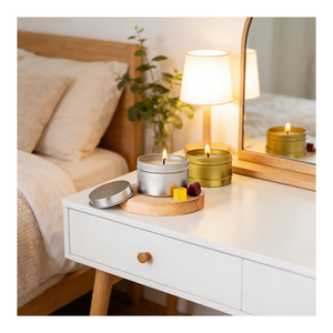 Velas de soja naturales al por mayor en tarros surtidos con empaque de lujo para programación de redes de distribución de marcas boutique - Product Image 5