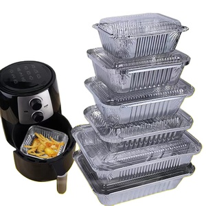 take away aluminum foil food containers, disposable food packaging containers