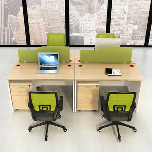 โต๊ะทำงานสำนักงานแบบโมดูลาร์ทันสมัยพร้อมตู้เก็บของเคลื่อนที่ รับประกัน 3 ปี - Product Image 4