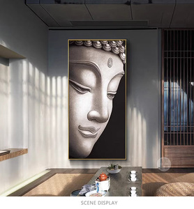 Religious Posters Buddhist <strong>Buddha</strong> <strong>Canvas</strong> Art <strong>Painting</strong> Modern Home Living Room Decoration Murals - Product Image 2