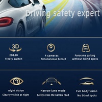 ADCXLSJX caméra de voiture 360 système panoramique de stationnement Android lecteur multimédia GPS Navigation Auto Radio Audio stéréo unité principale