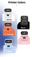 Phomemo M110 Mini Imprimante d'étiquettes thermique sans encre rechargeable sans fil 53 mm portable pour codes-barres de vente au détail