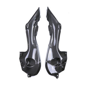 Carénage latéral de siège arrière en fibre de carbone sèche 3K pour moto Suzuki GSX1300R Hayabusa 2021-2026 - Product Image 2