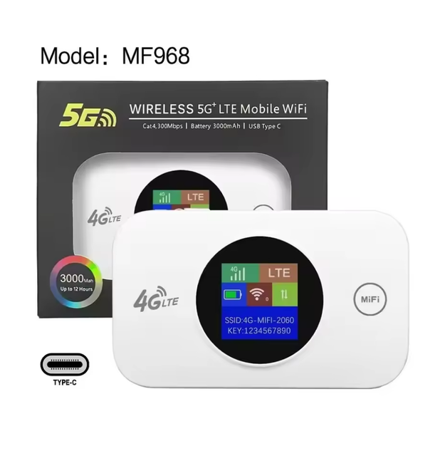 MF968 4G Wifi Router Portable Wifi Router Lte Advanced Internet Mifis 4G Sim Router