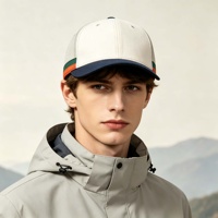 Casquette de baseball unisexe vintage pour l'aventure et l'extérieur, en coton structuré, réglable à l'avant, avec logo tissé personnalisé, fournie directement par l'usine