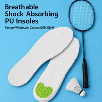 Accessoires pour chaussures : Semelles intérieures en mousse à mémoire de forme, amortissantes et souples, pour la marche quotidienne, la station debout et les chaussures de travail