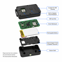 Collar con Rastreador GPS para Mascotas, 4000mAh, Impermeable, Rastreo en Tiempo Real, Beidou 4G LTE, Aplicación Android, Geocerca, Alarma, Perros, Ganado, Mascotas Grandes