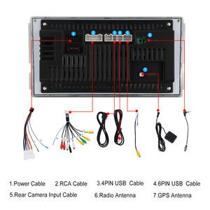 Radio para Auto Hikity para Hyundai Santa Fe 2006-2012, Android de 7 Pulgadas, 2+64G, Carplay/Android Auto Inalámbrico, GPS/WiFi, Venta al por Mayor, OEM, ODM - Product Image 5