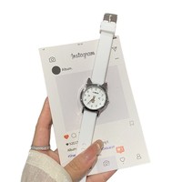 Nouvelle montre imperméable mignonne pour filles, style simple, style collégien