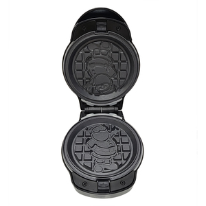 Mini machine à gaufres <span class=keywords><strong>multi</strong></span>-<span class=keywords><strong>plaques</strong></span> 4 en 1 Presse-panini détachable Grille-pain à sandwichs Cadeau chaud Machine à beignets électrique - Product Image 5