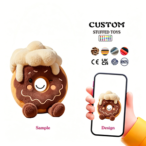 Juguetes de <span class=keywords><strong>Peluche</strong></span> Personalizados en Forma de Tarta de Huevo Amarilla, Hechos con <span class=keywords><strong>Tela</strong></span> Suave y Relleno de Algodón PP, Personalizamos Juguetes de <span class=keywords><strong>Peluche</strong></span> de Alta Calidad - Product Image 2
