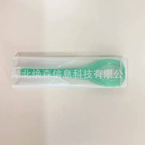 Aiguilles à fil dentaire Huansen en polyéthylène bleu-vert, lot de 35 pièces, pour fil dentaire, appareils dentaires et fils de traction, usage dentaire - Product Image 1