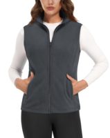 Logo personnalisé Veste coupe-vent d'hiver pour femmes Vestes personnalisées Veste sans manches Gilet pour femmes
