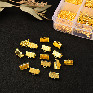 Diy Jewelry Accessories Set Bracelet Connector <b>Ring</b> Lobster Clasp <b>Ear</b> Hooks Earrings Mixed Shapes Plated Iron For Bracelet - Product Image 2