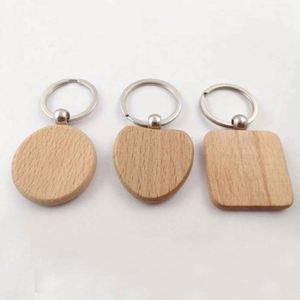 Llaveros de Madera de Lujo con Logotipo Personalizado Ys59, Llavero de Madera de Haya para Grabado Láser, Logotipo, Casa, Forma de Corazón - Product Image 5