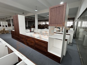 Cao Cấp Thiết Kế Sang Trọng Toàn Bộ Ngôi Nhà Bằng Gỗ Tùy Chỉnh Rắn Gỗ Tủ Bếp - Product Image 5