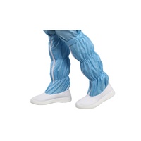 Botas de Seguridad Antiestáticas Transpirables con Rayas Finas, Zapatos de Seguridad para Laboratorio Químico, Zapatos de Suela Suave para Cuarto Limpio