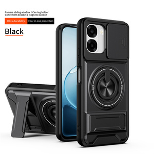 เคสกันกระแทก Lichicase แบบมีขาตั้งคู่ ดูดแม่เหล็ก สำหรับ <span class=keywords><strong>OPPO</strong></span> A6S Pro F33 F33 Pro - Product Image 2