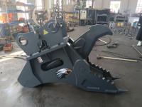Cisaille à souches LISEN pour recyclage du bois avec moteur, coupe-racines de précision pour le traitement de la biomasse et la récolte du bois
