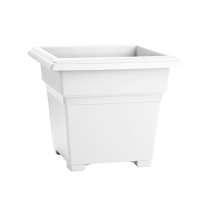 Pot de fleurs carré en plastique avec trou de drainage, écologique et respirant, pour la propagation des roses - Product Image 1