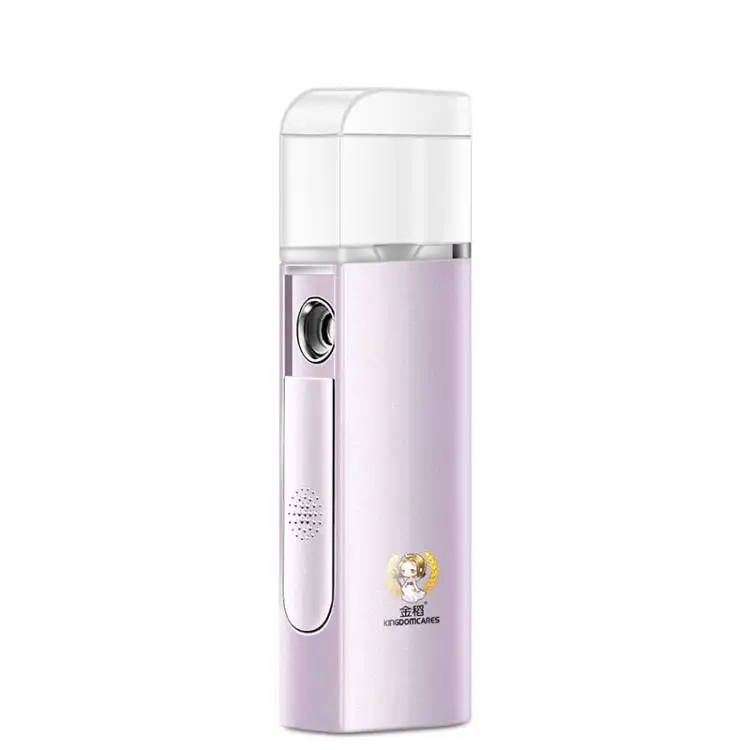 ODM Handy Nano Mist Facial Steam Deep Moisturizing Portable Facial Spa Nebulizer Mist Sprayer Lithium Battery Ionic Support