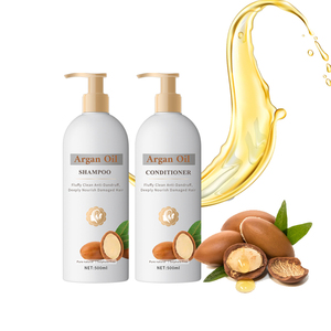 Champú CHAOBA para el Cuidado del Cabello, Hidratante, Sin Sulfatos, Orgánico, con Aceite de Argán Marroquí, para Mujeres de Cabello Negro - Product Image 1