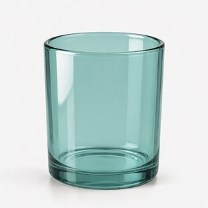 Stoples Lilin Kaca 10oz Warna Abu-abu Hitam Berwarna-warni dengan Tutup dan Kotak Kemasan untuk Dekorasi Rumah - Product Image 3