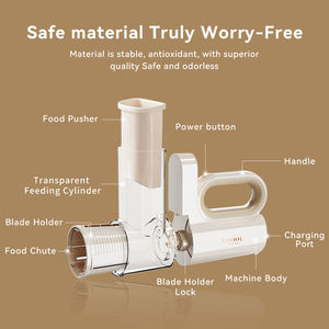 Cortador <span class=keywords><strong>de</strong></span> verduras eléctrico inalámbrico, cortador <span class=keywords><strong>de</strong></span> verduras multifuncional, herramientas <span class=keywords><strong>de</strong></span> cocina, trituradora <span class=keywords><strong>de</strong></span> verduras para ensalada inalámbrica <span class=keywords><strong>de</strong></span> <span class=keywords><strong>mano</strong></span> - Product Image 4