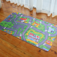 Kits décoratifs Offre Spéciale, tapis de jeu de voiture pour salle de cadeau, accepter le tapis de conception personnalisée
