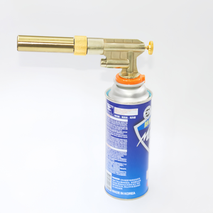 Briquet <span class=keywords><strong>de</strong></span> <span class=keywords><strong>cuisine</strong></span> <span class=keywords><strong>professionnel</strong></span> pistolet à flamme <span class=keywords><strong>de</strong></span> camping en plein air avec torche au butane à gaz réglable pour la cuisson et la cuisson - Product Image 5