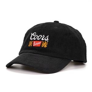 Casquette de baseball premium à 6 panneaux, chapeaux de papa brodés, chapeau en velours côtelé personnalisé non structuré, vente en gros - Product Image 2