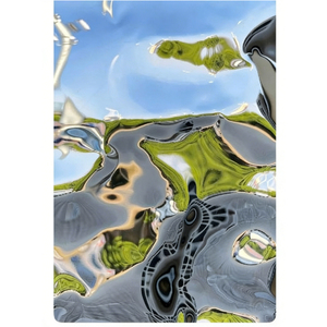 Plaque en acier inoxydable embossée, plaque métallique décorative estampillée pour projet de décoration murale intérieure et extérieure - Product Image 2