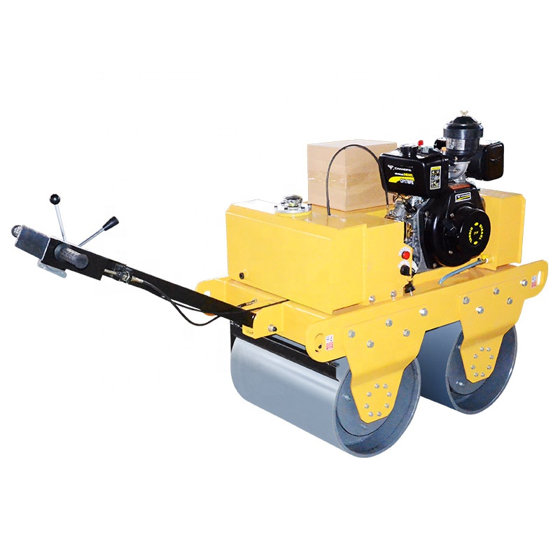 gasoline/diesel engine construction machine road roller walk behind roller compactor machine price