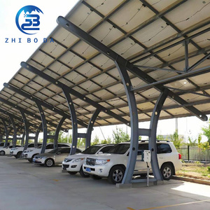 Sistema de Montaje para Techo Solar de Diseño Profesional, Impermeable, Duradero, Estructura de Estacionamiento Fotovoltaica, Fácil Instalación - Product Image 2