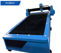 Máquina de Corte por Plasma CNC AceBest 1530 con Motor Paso a Paso, Sistema de Control Starfire de Alta Velocidad y Software Fastcam para Placas de Acero Inoxidable