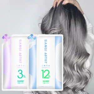 OEM Vente en gros Salon de coiffure professionnel Eau oxygénée pour les cheveux 3% 6% 9% 12% Crème oxydante révélatrice pour la coloration des cheveux Eau de Javel - Product Image 1