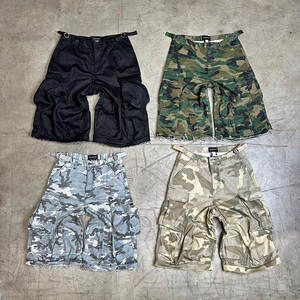 <span class=keywords><strong>Pantaloni</strong></span> Cargo da Uomo in Cotone Mimetico Personalizzati con Design Distressed e Vestibilità Ampia – <span class=keywords><strong>Pantaloni</strong></span> Mimetici Estivi a Vestibilità <span class=keywords><strong>Larga</strong></span> - Product Image 2