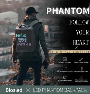 Mochila Inteligente Dẫn Ba Lô Biển Quảng Cáo Kỹ Thuật Số Dẫn Ba Lô - Product Image 6