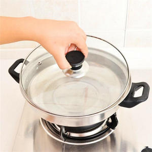 Tapa universal de acero inoxidable para olla, pomo de tapa, mango, tapa de vidrio, parte superior del mango, tapa antiadherente para sartén/wok, tienda de un dólar - Product Image 5
