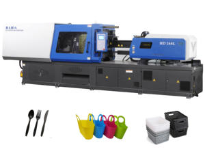 HD260ton assiettes en plastique jetables tasses faisant des machines de prix de machine de moulage par injection 260ton - Product Image 1