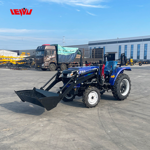 Trattore a Ruote 4x4 da 70 CV |   Motore Euro 5 |   Mini Trattori Agricoli 4x4 |   Rosso/Blu - Product Image 2