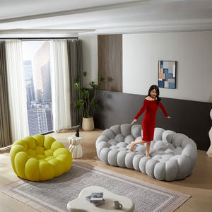أريكة فاخرة بتصميم مخصص من Fangyuzheng، أثاث منزلي، كنبة منتفخة منحنية، أريكة الفقاعات لغرفة المعيشة وصالون الفندق - Product Image 3